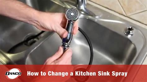 How to REPLACE Kitchen Sink SPRAYER Hose